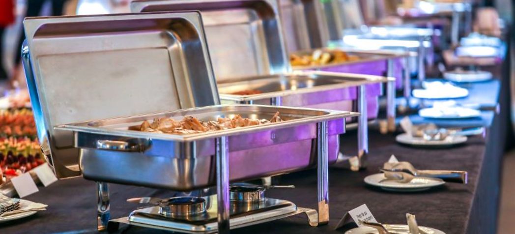 Paradise Catering luxury buffet presentation at a Faisalabad wedding